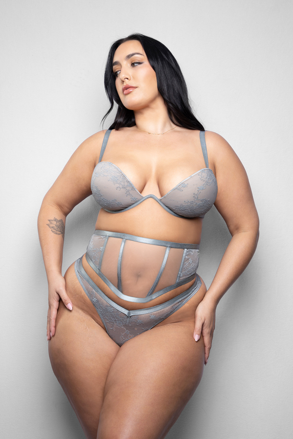 Mila 3pc Lace Bra Set Plus