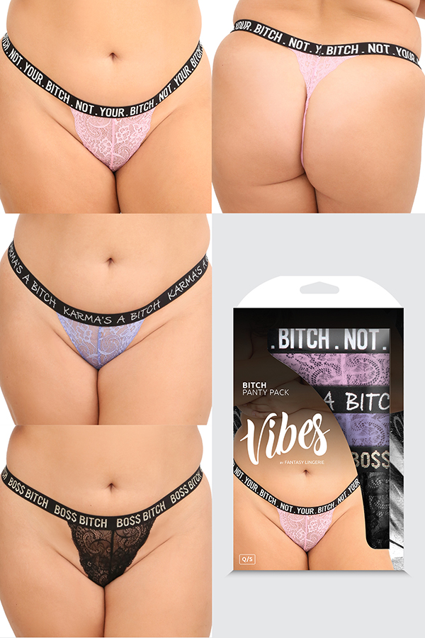 Bitch Panty Pack Queen