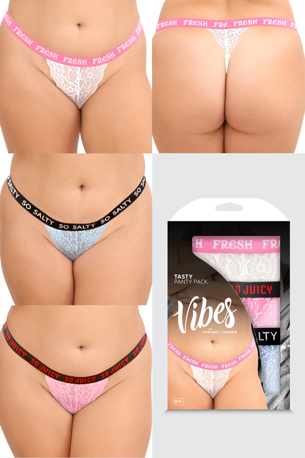 Tasty Vibes Panty Pack Queen