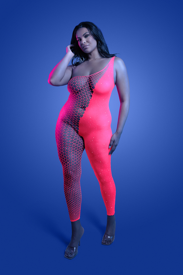 Hyperdrive Rhinestone Bodystocking Queen