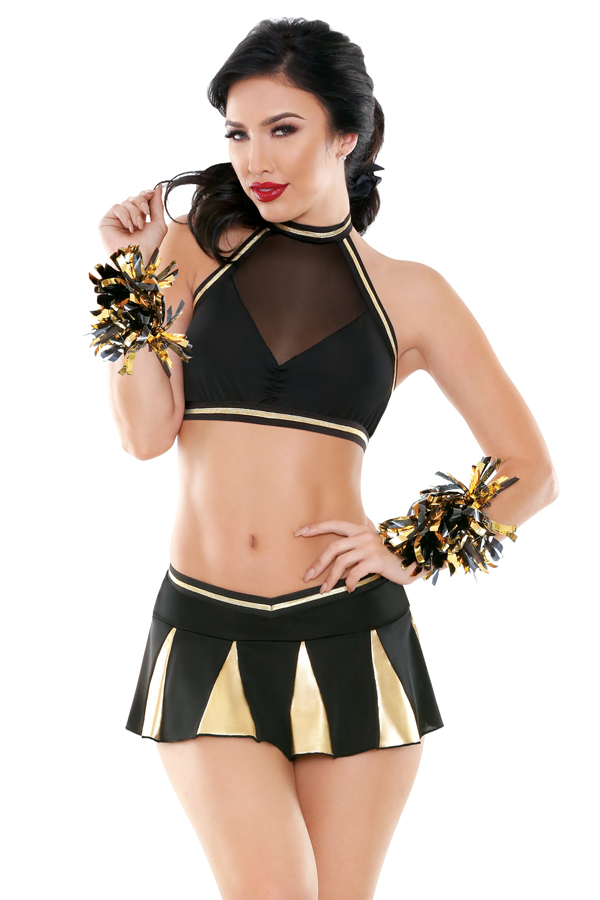 Crowd Pleaser Cheerleader Costume Set