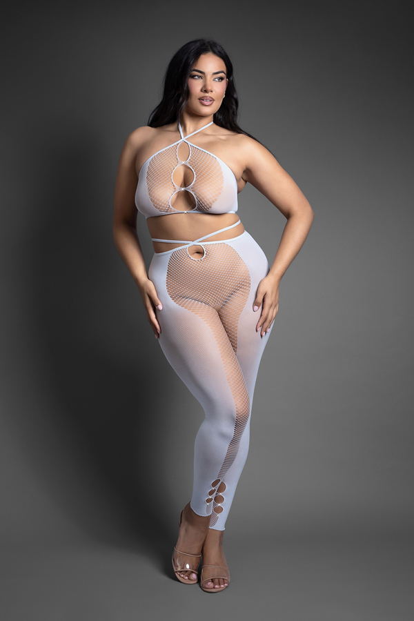 Pull Me Closer 2pc Bodystocking Set Queen