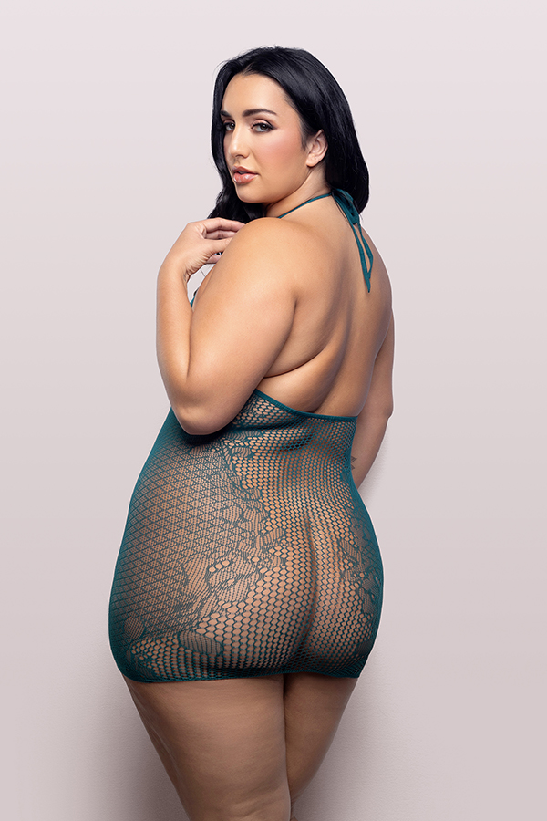 Masterpiece Halter Dress Queen