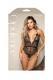 Pearl Halter Teddy Black