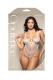 Queen Iridescent Pearl Teddy White