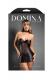 Zipper Chemise with Buckle Halter