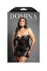Queen Zipper Chemise with Buckle Halter