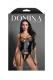 Gartered Zipper Bustier & Open Panty