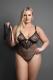 Crotchless Teddy & Blindfold Queen