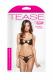 Belle Stretch Lace Bra with Cutout Panty Set