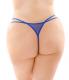Aster Crotchless Flower Pearl Thong
