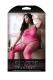To the Moon Geometric Gartered Bodystocking Queen Size